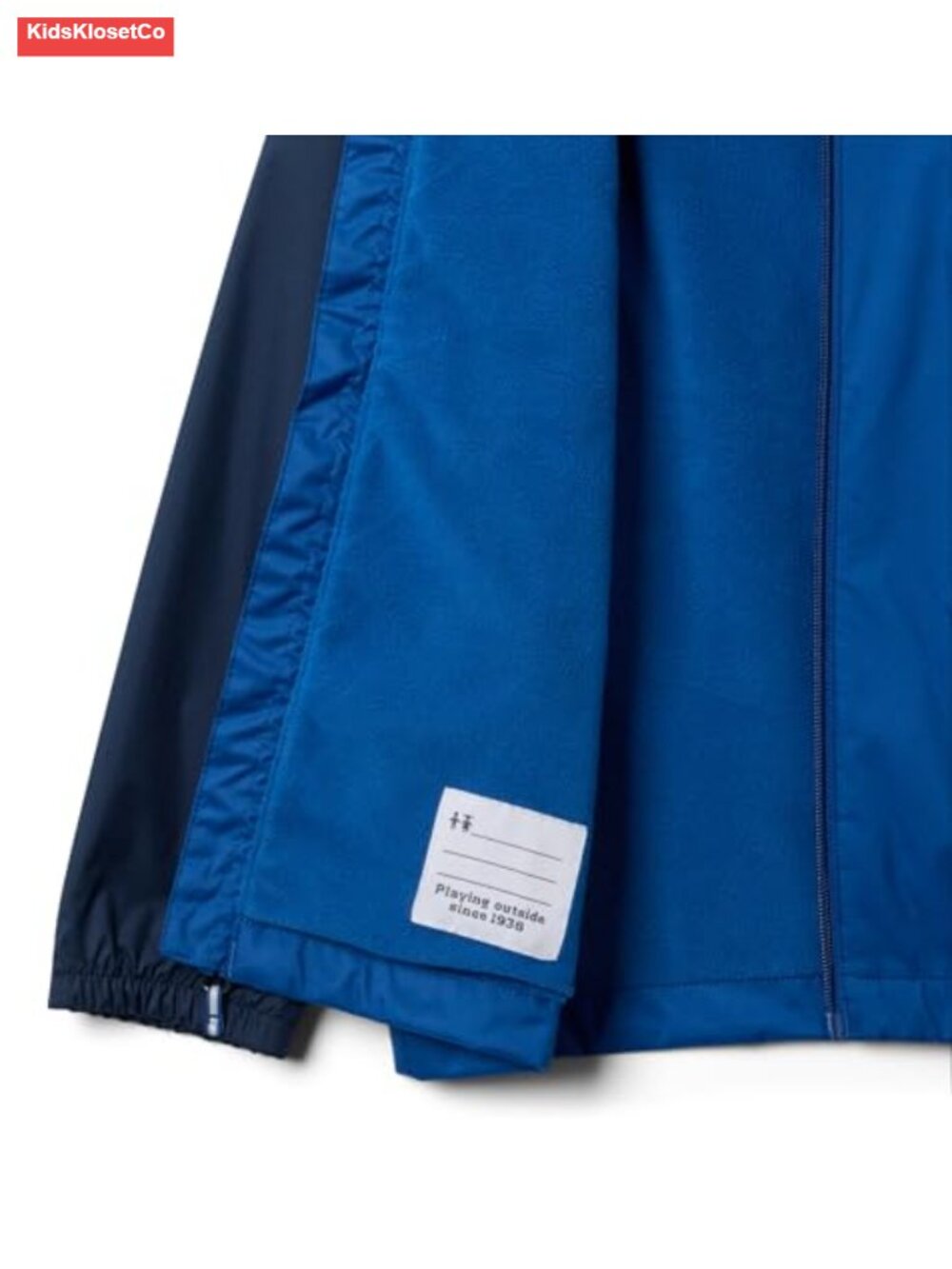 Columbia Youth Boys Rainy Trails III Fleece Lined Jacket Waterproof - Picture 2 of 2